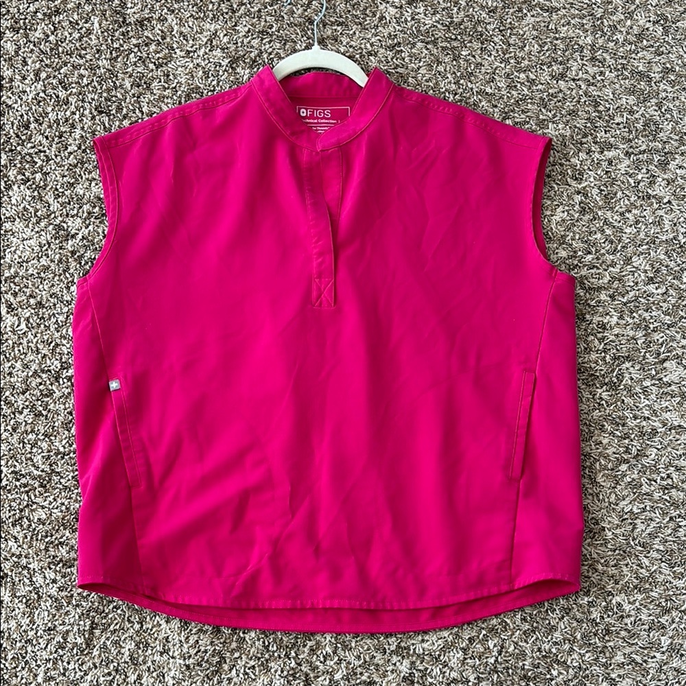 Figs scrub top Rafaela size medium ultra rose